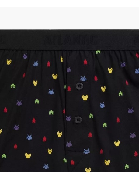 Bokserki luźne męskie Atlantic 2MBX-055 dwupak 