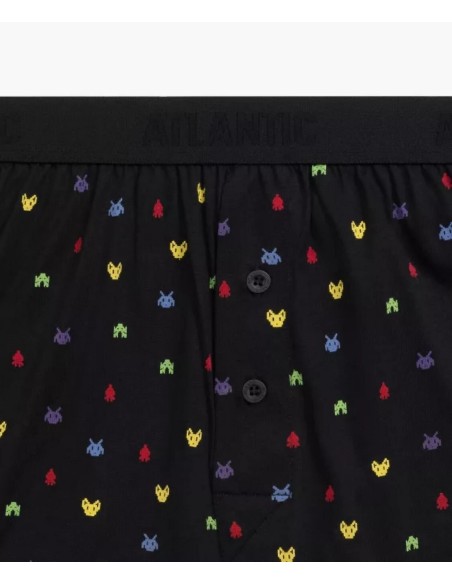 Boxer shorts luźne men's Atlantic 2MBX-055 dwupak