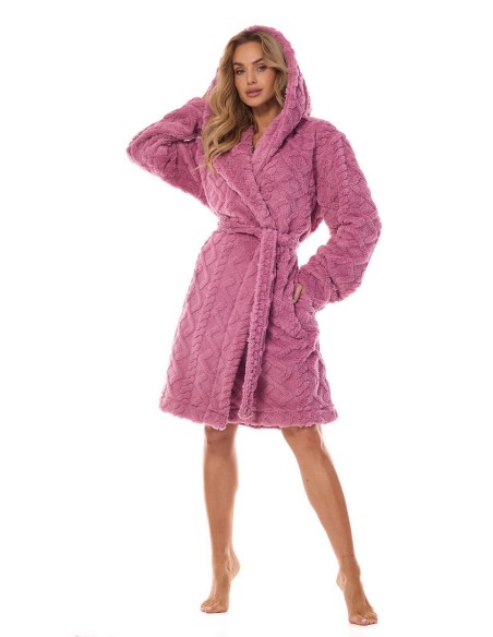 Ciepły bathrobe ladies' L&L Geo 2401