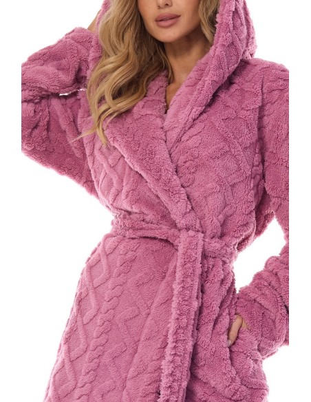 Ciepły bathrobe ladies' L&L Geo 2401