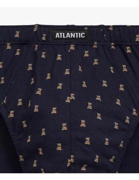 Slipy bawełniane męskie Atlantic 3MP-183 trzypak 