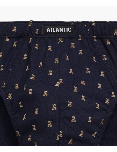 Slipy bawełniane męskie Atlantic 3MP-183 trzypak 