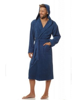 Szlafrok męski plus size L&L 2104 