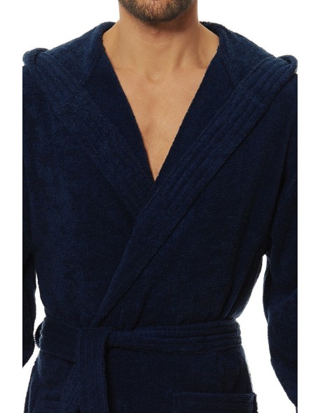 Szlafrok męski plus size L&L 2104 