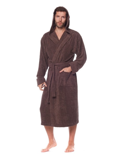 Szlafrok męski plus size L&L 2104 