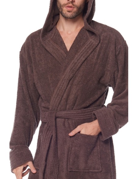 Szlafrok męski plus size L&L 2104 