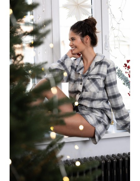 Piżama dwuczęściowa rozpinana Sensis Veronica 