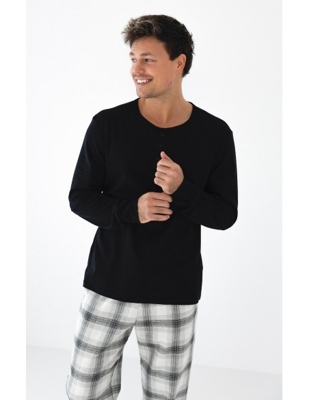 Męska piżama długie spodnie Sensis Charles 