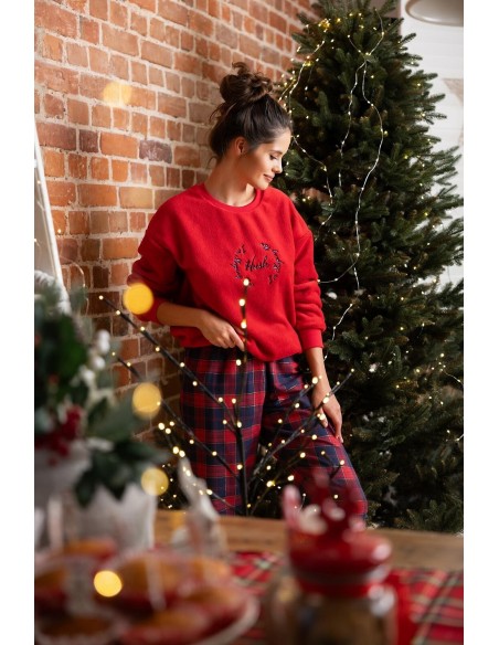 Świąteczna piżama damska Sensis Cordelia Christmas 