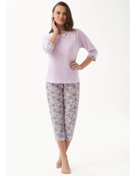 Pajamas 343 3/4 m-2xl women's Luna