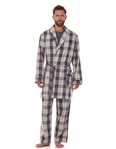 Szlafrok męski bawełniany Ben L&L 2470 3xl 