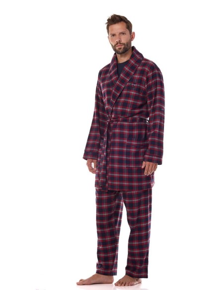 Szlafrok męski bawełniany Ben L&L 2470 3xl 