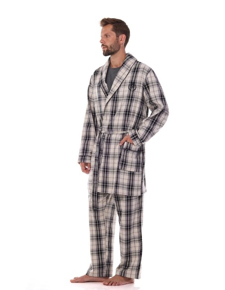 Bathrobe male bawełniany Ben L&L 2470 3xl