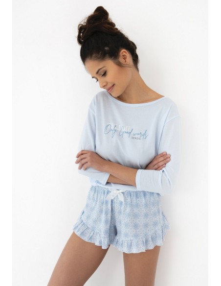 Pajamas women's bawełniana Sensis Angela 3/4