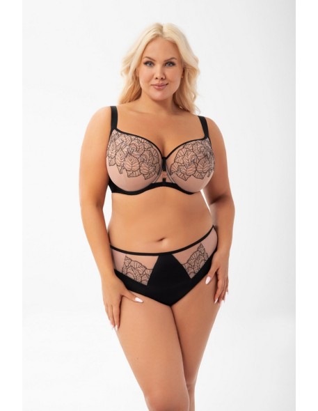 Miękki biustonosz koronkowy Palmira Gorsenia K924 