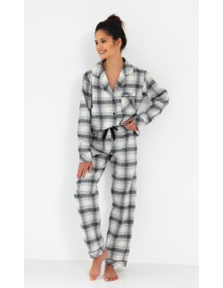 Piżama damska w kratkę Sensis Cressida 