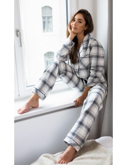 Piżama damska w kratkę Sensis Cressida  2