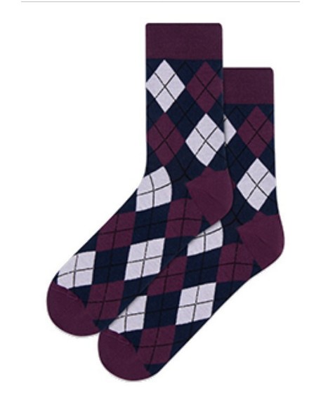 Socks men's classic with wzorem Casual Gatta...