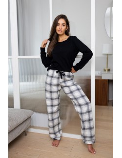 Pajamas women's long trousers Sensis Blanche