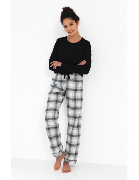 Piżama damska długie spodnie Sensis Blanche 