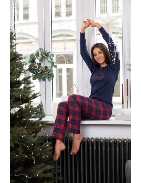 Piżama damska świąteczna Sensis Emmeline Christmas 