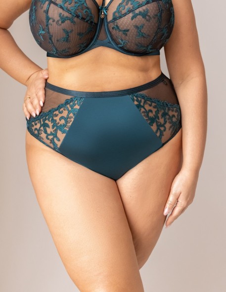 Stringi damskie z wysokim stanem Krisline...