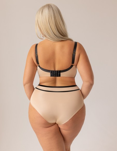 Bra half padded side support Krisline Oriental