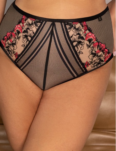 Thongs women's with wysokim stanem Krisline Flamenco