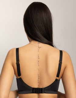 Biustonosz miękki half cup Krisline Flamenco, koronkowy 2