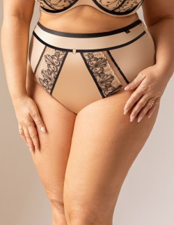 Thongs women's with wysokim stanem Krisline Oriental