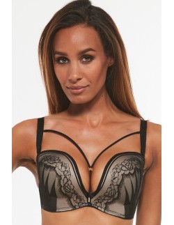 Stanik bez fiszbin bardotka Krisline Veronica plunge 