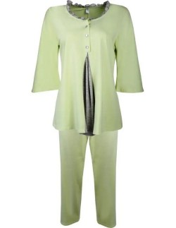 Limonkowa dwuczęściowa pajamas women's Lookat