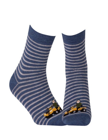 Socks for boys patterned 2-6 years, Wola