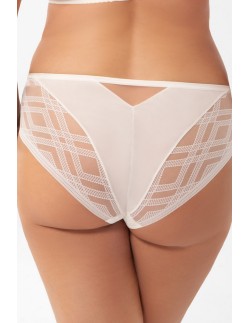 Gorsenia K898 Estelle women's high-waisted briefs cream 2