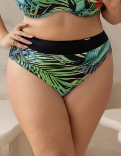 Briefs swim women's with wysokim stanem Krisline Jungle