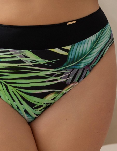 Briefs swim women's with wysokim stanem Krisline Jungle