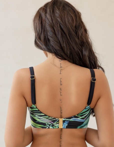 Bra bathing padded Krisline Jungle ultra