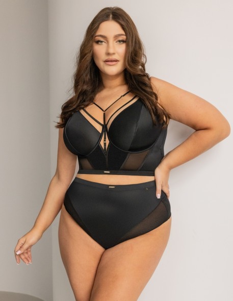 Stringi damskie z wysokim stanem Krisline Simple 