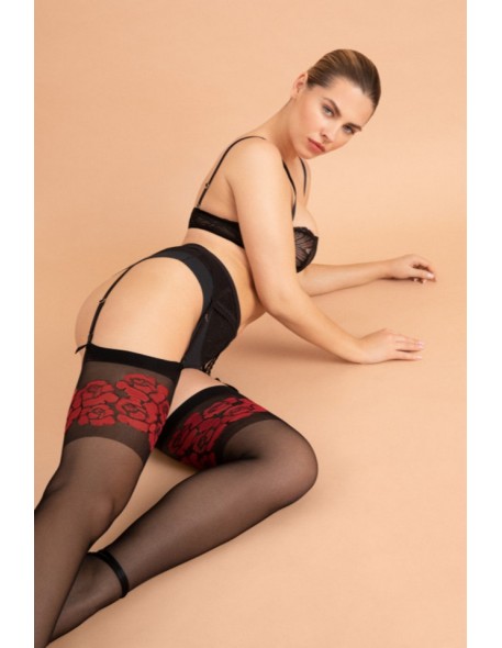 DESTIN - STOCKINGS to paska 20 DEN, Fiore