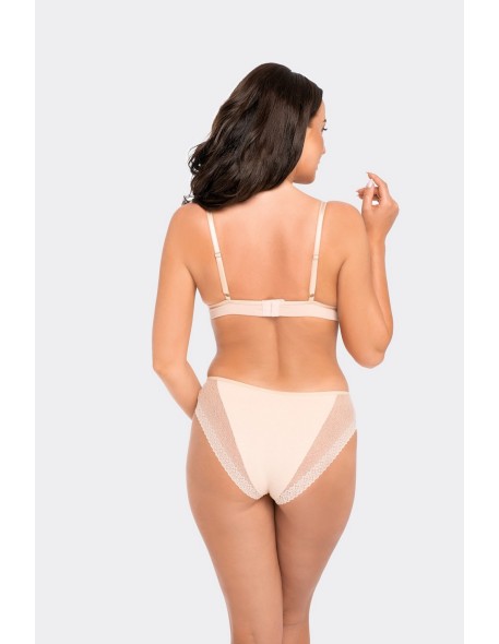 Figi damskie Babell BBL 012 z delikatną koronką