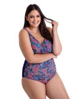 Kostium kąpielowy jednoczęściowy wyszczuplający 512/23