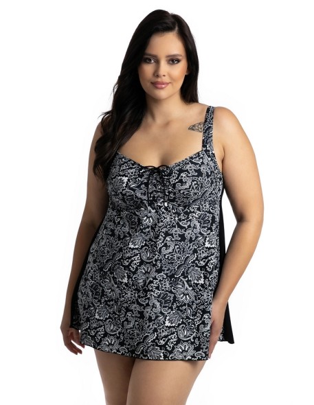 Sukienka kąpielowa plus size tankini 7/06