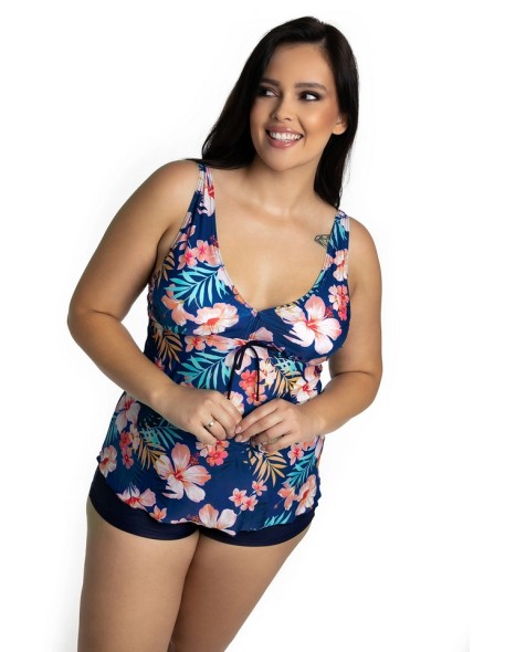 Tankini swimsuit with spodenkam 3/31