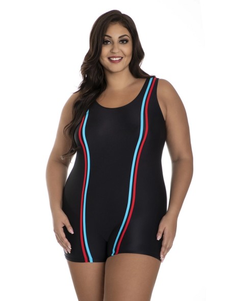 One-piece swimsuit with legs 608/01