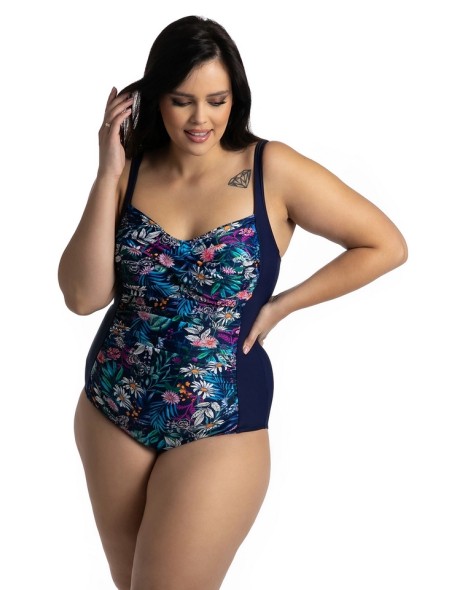 One-piece swimsuit with padded cups 508/36