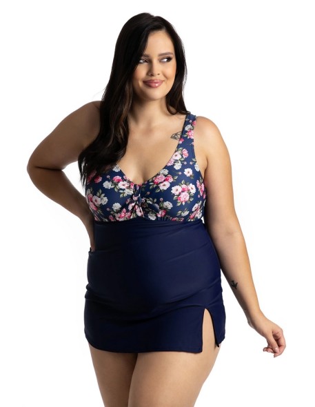 One piece swimsuit with dress 5/22