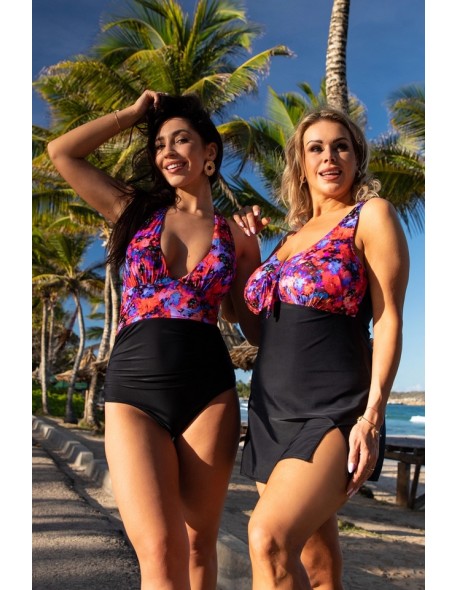 Jednoczęściowy strój kąpielowy z sukienką 5/30