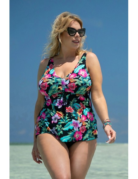 Tankini plus size with szortami swimsuit 3/36