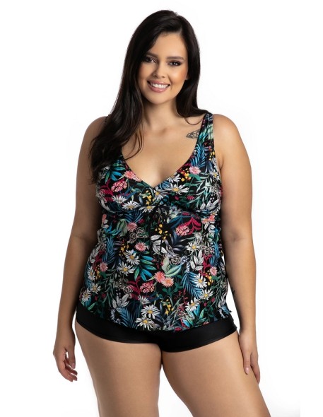 Tankini damskie z szortami strój kąpielowy 3/29