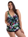 Tankini swimsuit with shorts 3/24